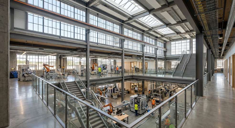 “工业上楼”!国内首个全装配式“摩天工厂”竣工交付 “工业上楼”!国内首个全装配式“摩天工厂”竣工交付