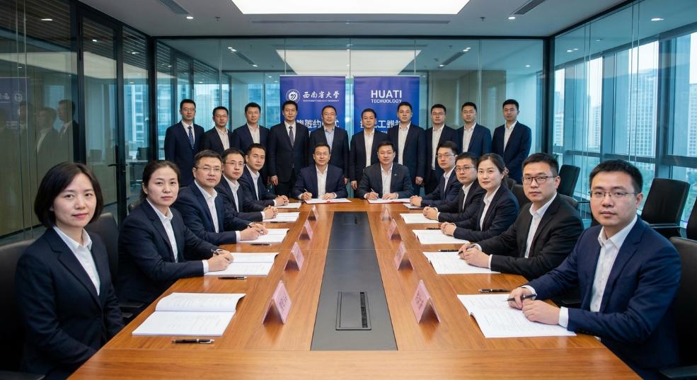 华体科技与西南石油大学在新能源领域达成战略合作