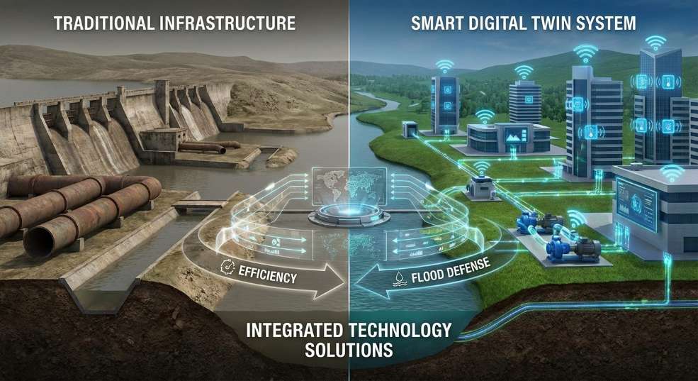 数字孪生流域建设驱动智慧水利发展