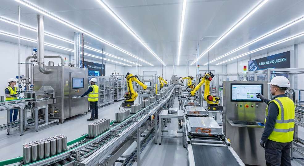 厦钨新能固态电解质已实现吨级生产 厦钨新能固态电解质已实现吨级生产