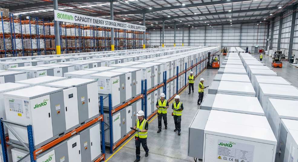 130MWh！光伏企业晶科能源中标储能项目！