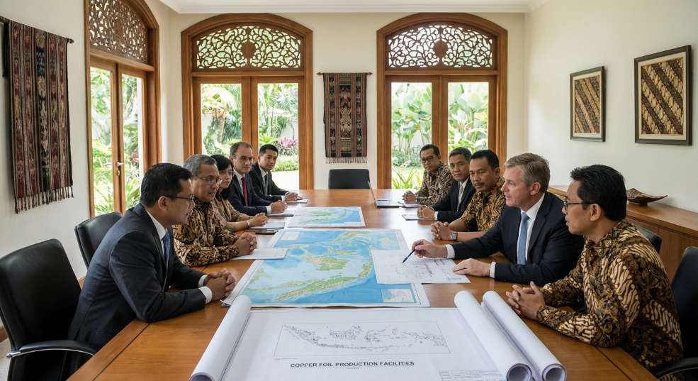 海亮股份10万吨电解铜箔项目落子印尼