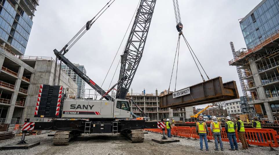 三一重工 SCC1000A-8 起重机