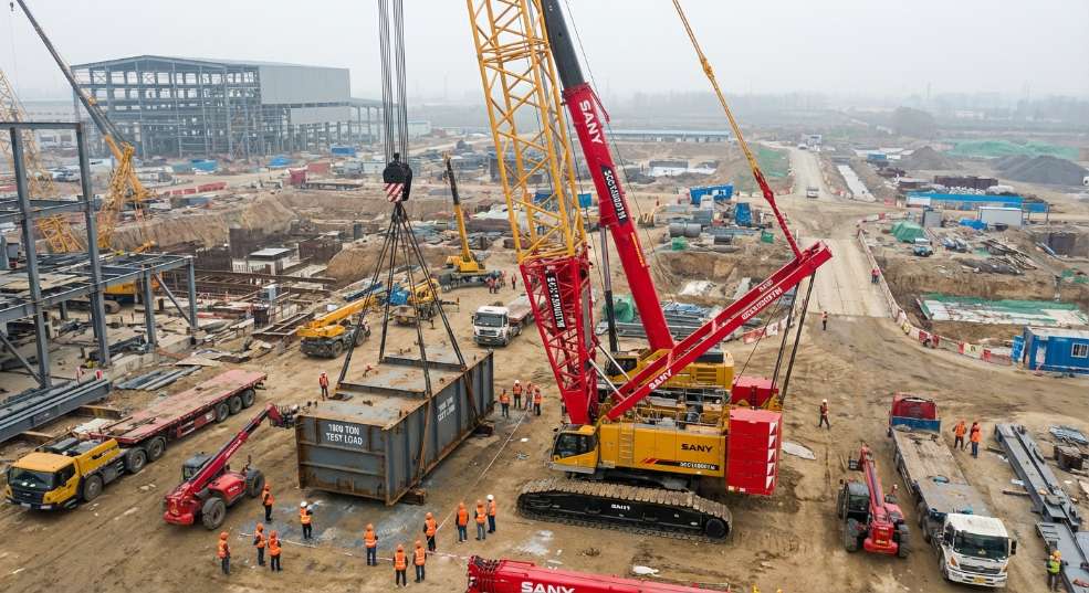 三一重工 SCC13000TM 起重机