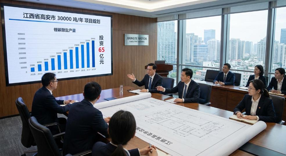 江特电机拟投建3万吨碳酸锂项目