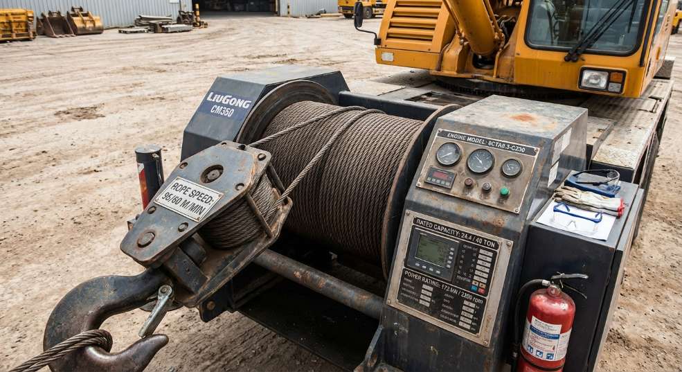 柳工 CM350 起重机