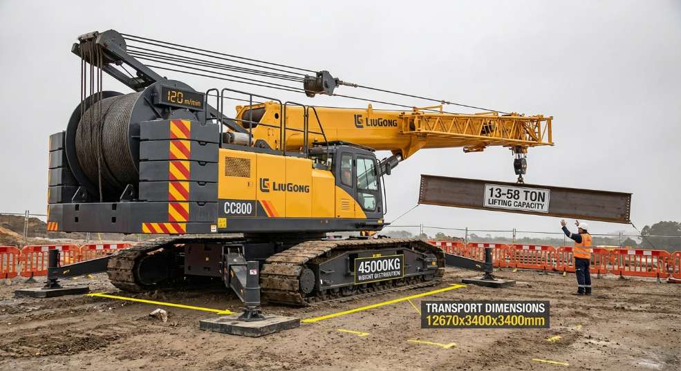 柳工 CC800 起重机