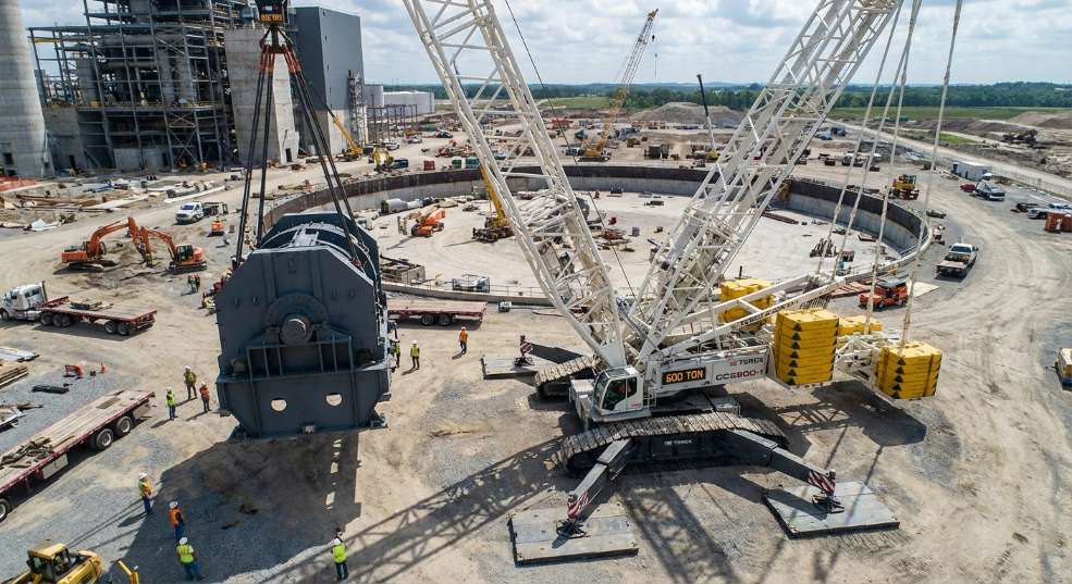 特雷克斯 CC2800-1 起重机