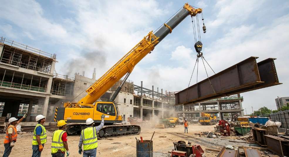 南车时代 CQUY600HD 起重机