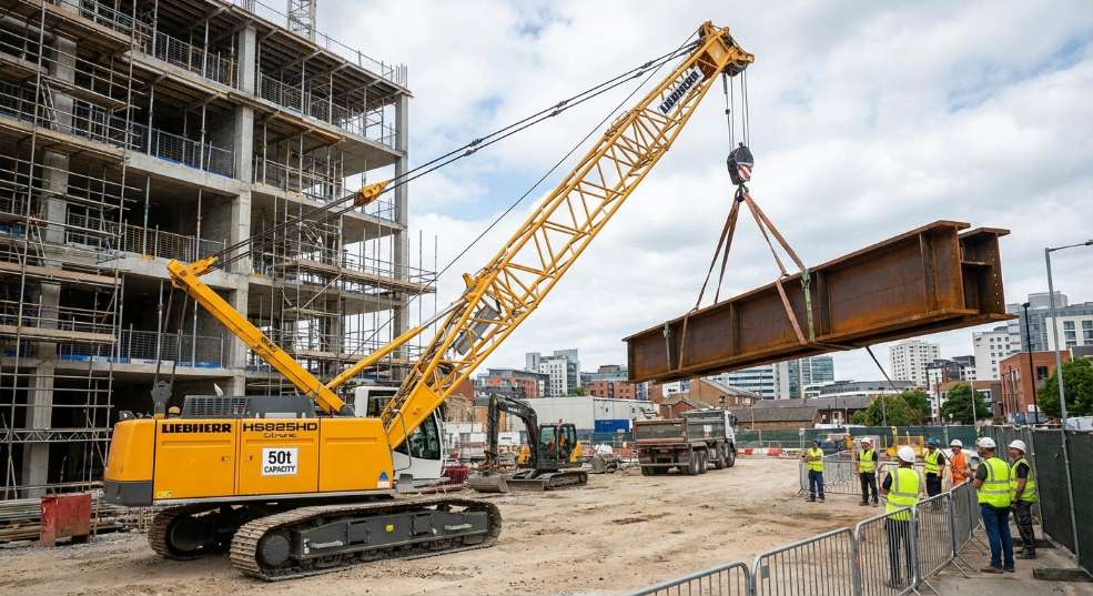 利勃海尔 HS825HD Litronic 起重机