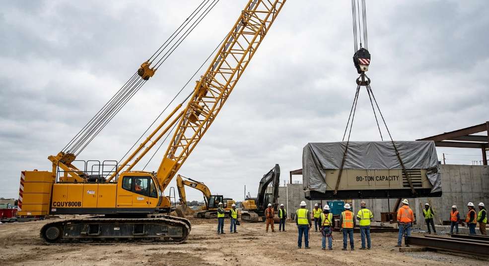 南车时代 CQUY800B 起重机