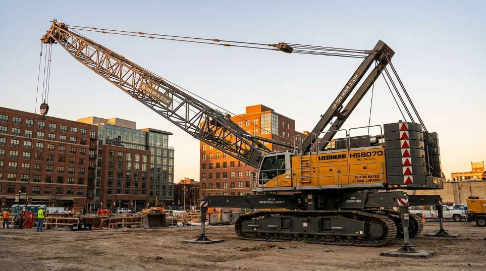 利勃海尔 HS8070HDLitronic 起重机