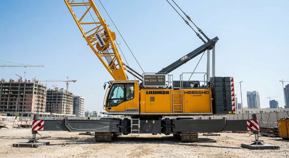 利勃海尔 HS855HD Litronic 起重机