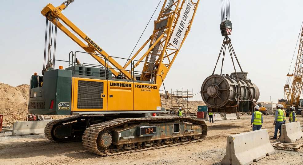 利勃海尔 HS855HD Litronic 起重机