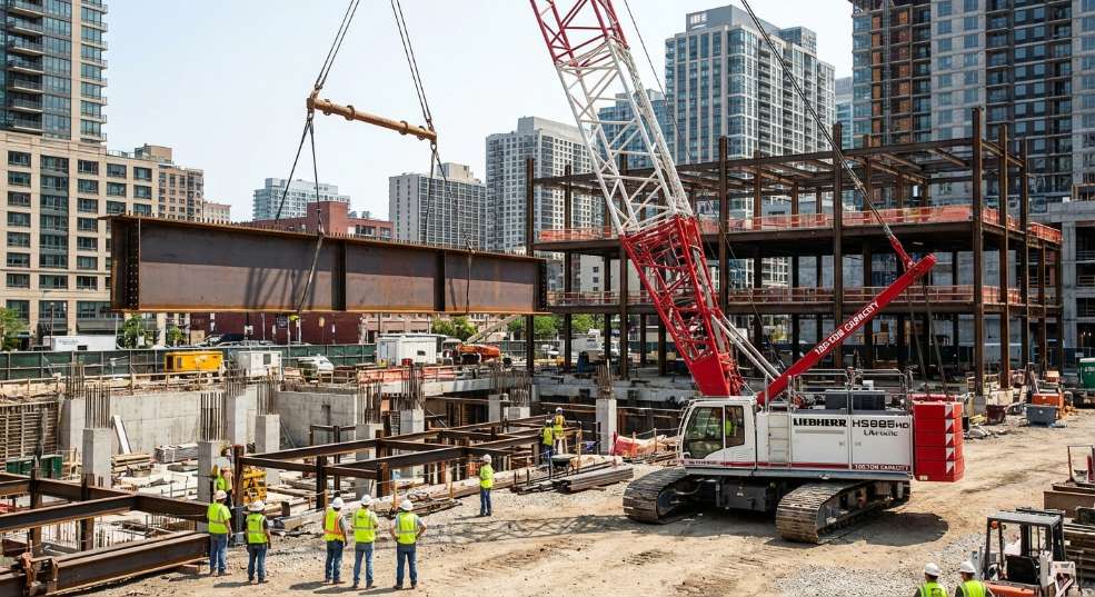 利勃海尔 HS885HD Litronic 起重机