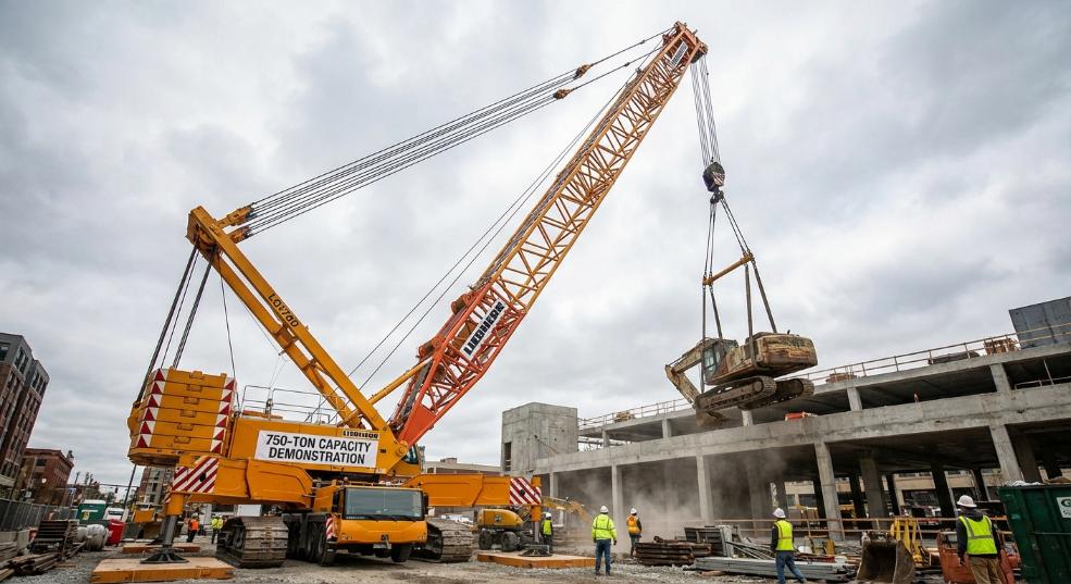 利勃海尔 LG1750移动式 起重机