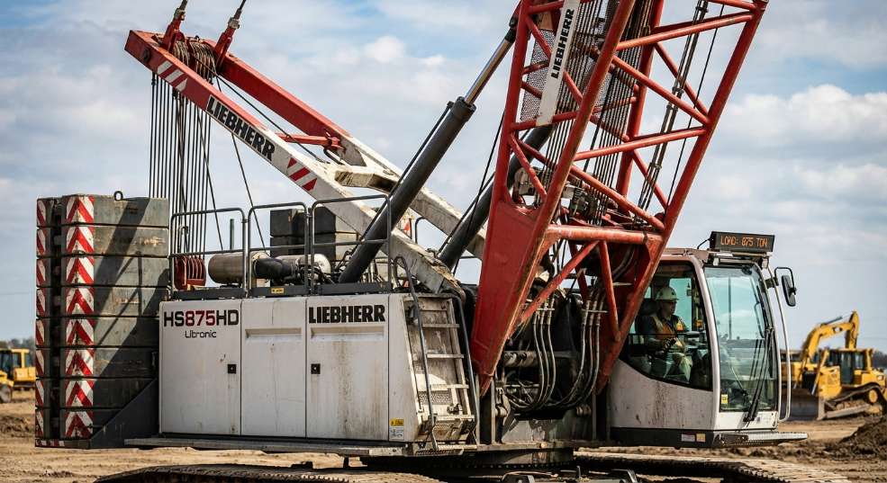 利勃海尔 HS875HD Litronic 起重机