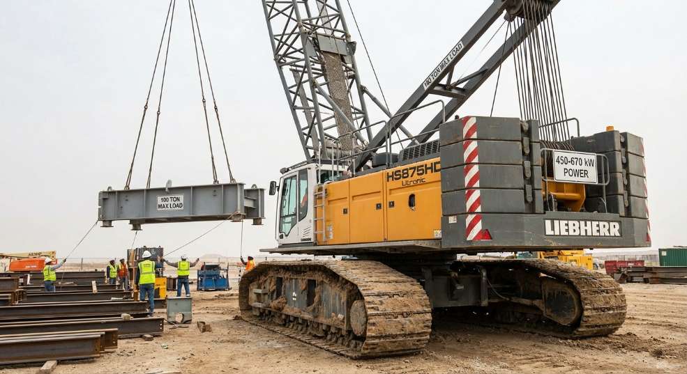 利勃海尔 HS875HD Litronic 起重机