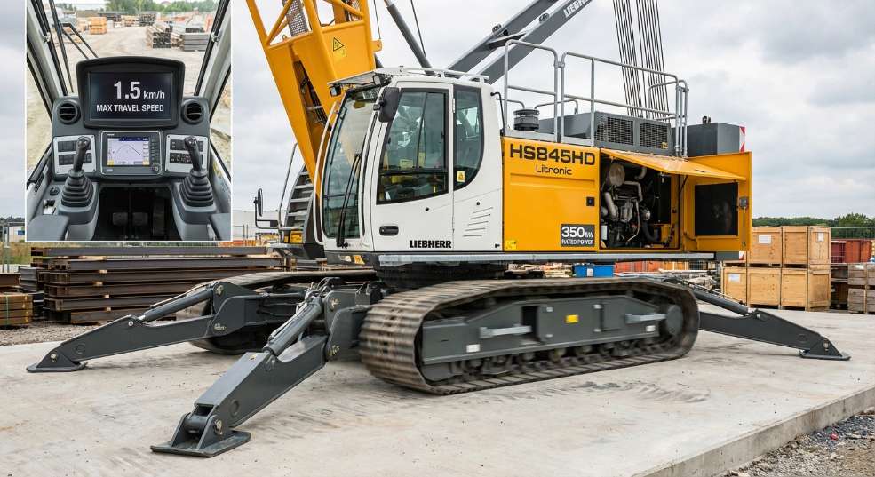 利勃海尔 HS845HD Litronic 起重机