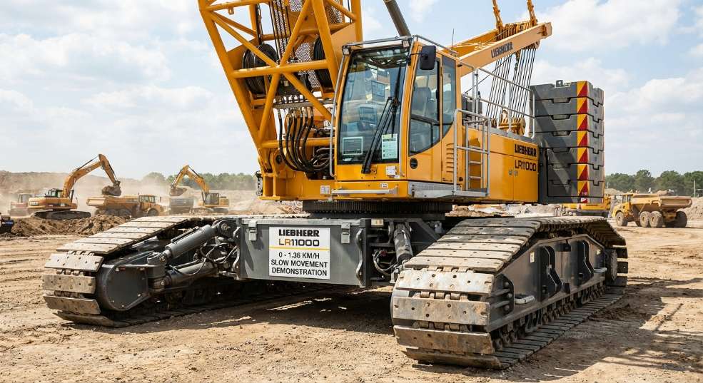 利勃海尔 LR11000 起重机