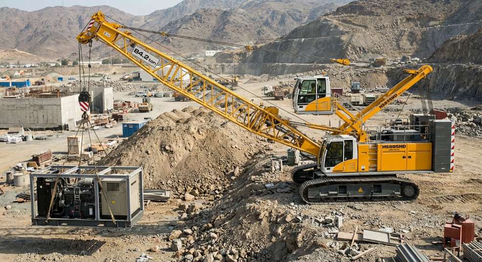 利勃海尔 HS895HD Litronic 起重机