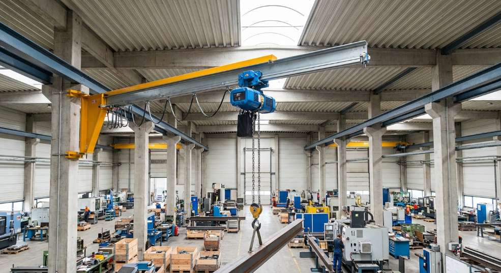 墙壁式旋臂起重机