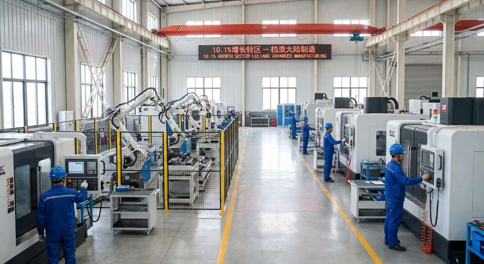 1-10月吕梁市战略性新兴产业增加值同比增长15%