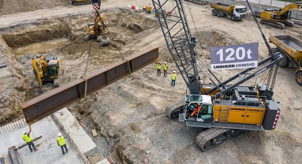 利勃海尔 HS885HDLitronic 起重机