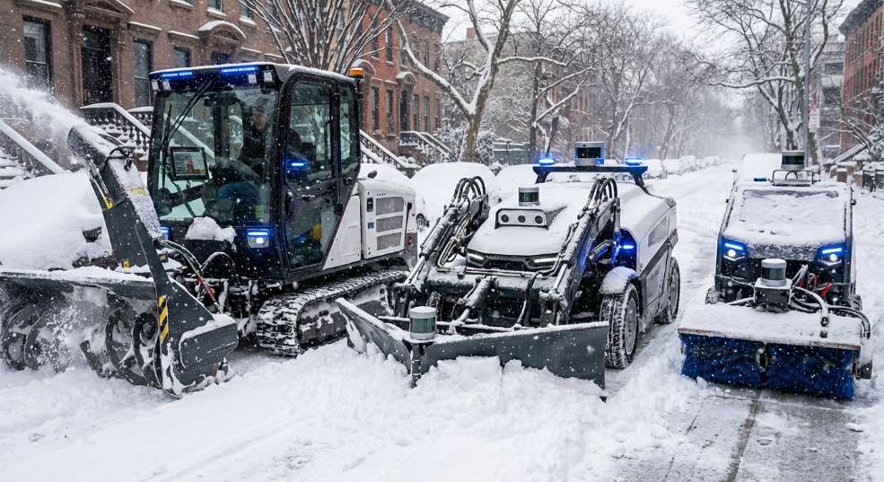 下雪了！下雪了！智能除雪机械设备前来保驾护航