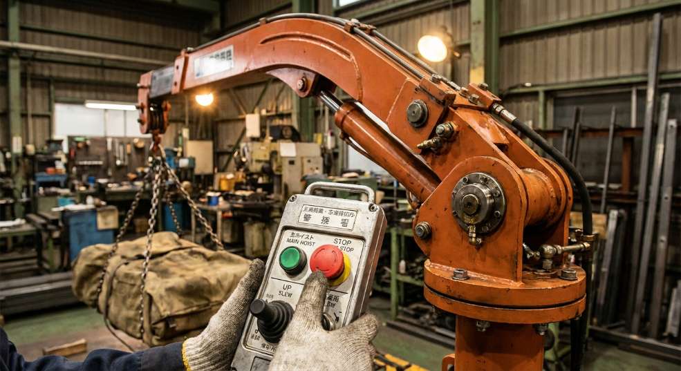 曲臂式旋臂起重机