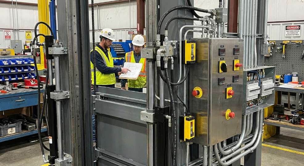 导轨式升降货梯