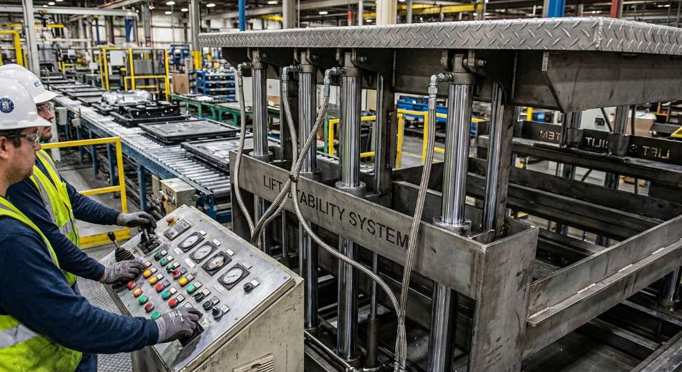 固定式液压平台