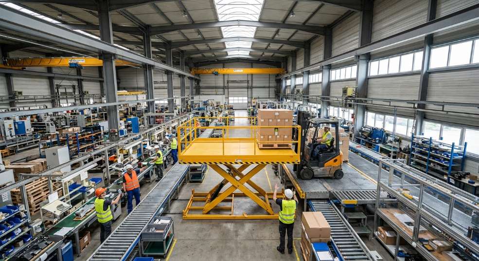 固定式液压平台