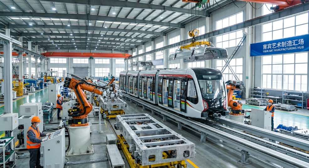 38辆“宜宾造”智轨列车即将“开往”马来西亚