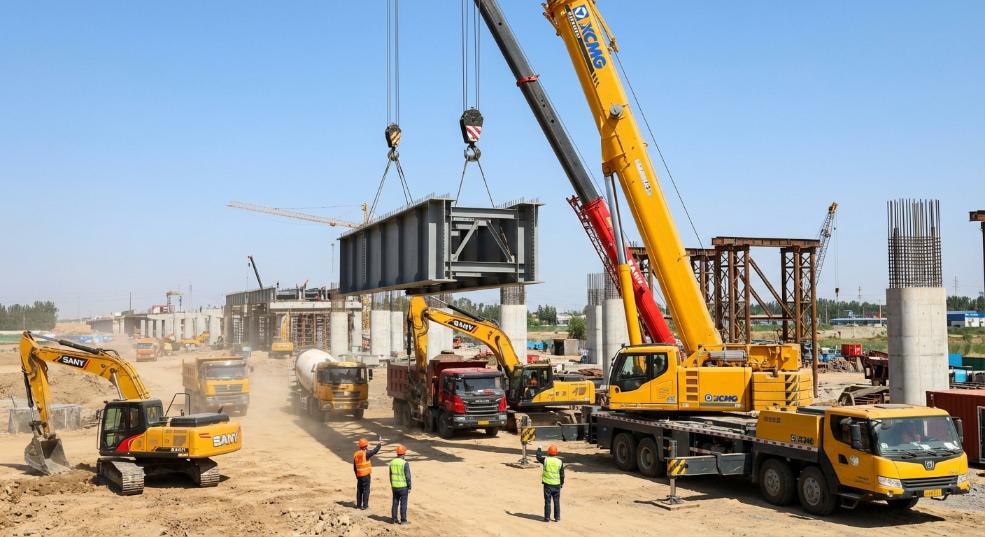 借助国内外市场“两条腿”走路 工程机械业成就太亮眼