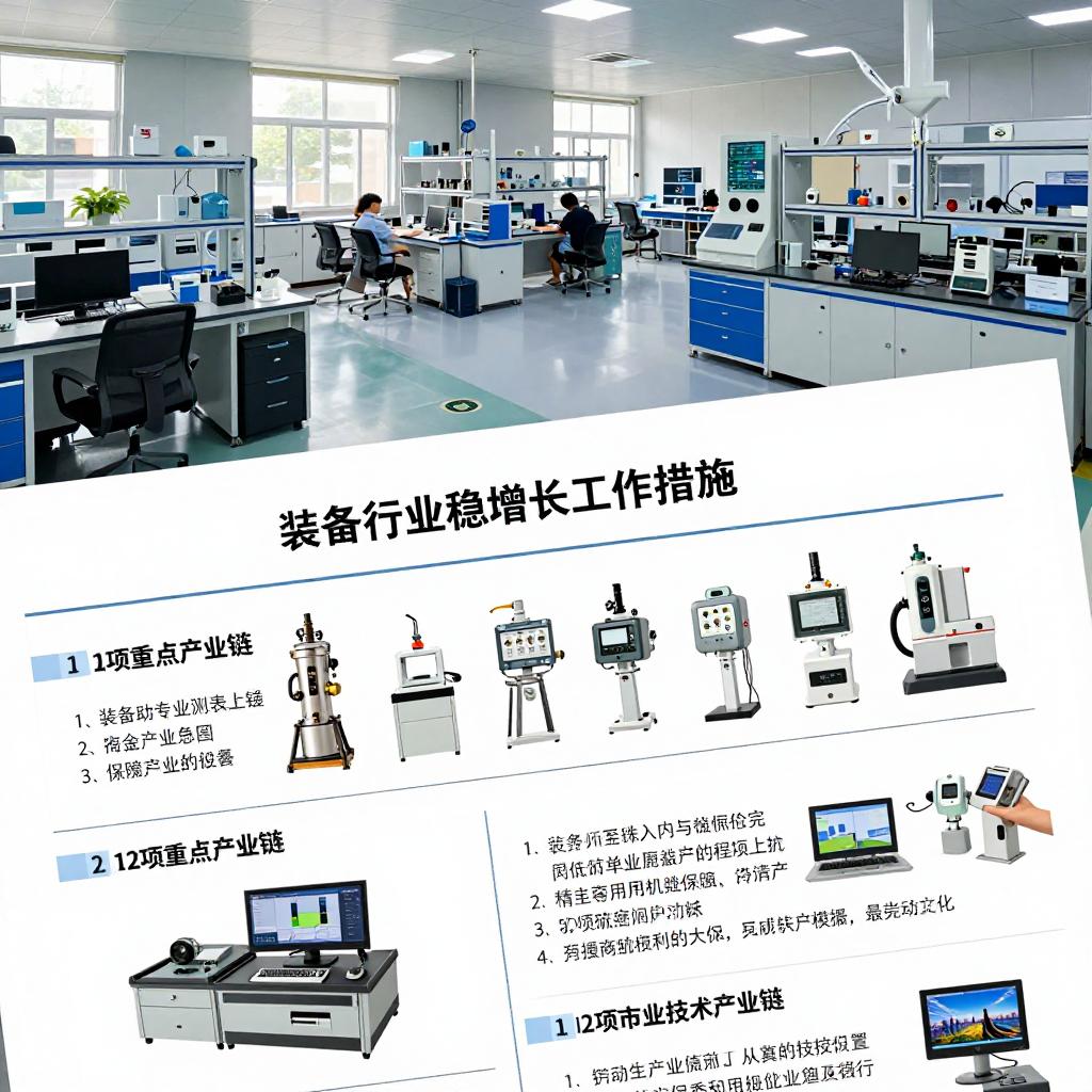 江苏省印发装备行业稳增长工作措施 涉及精密仪器仪表等12项重点产业链