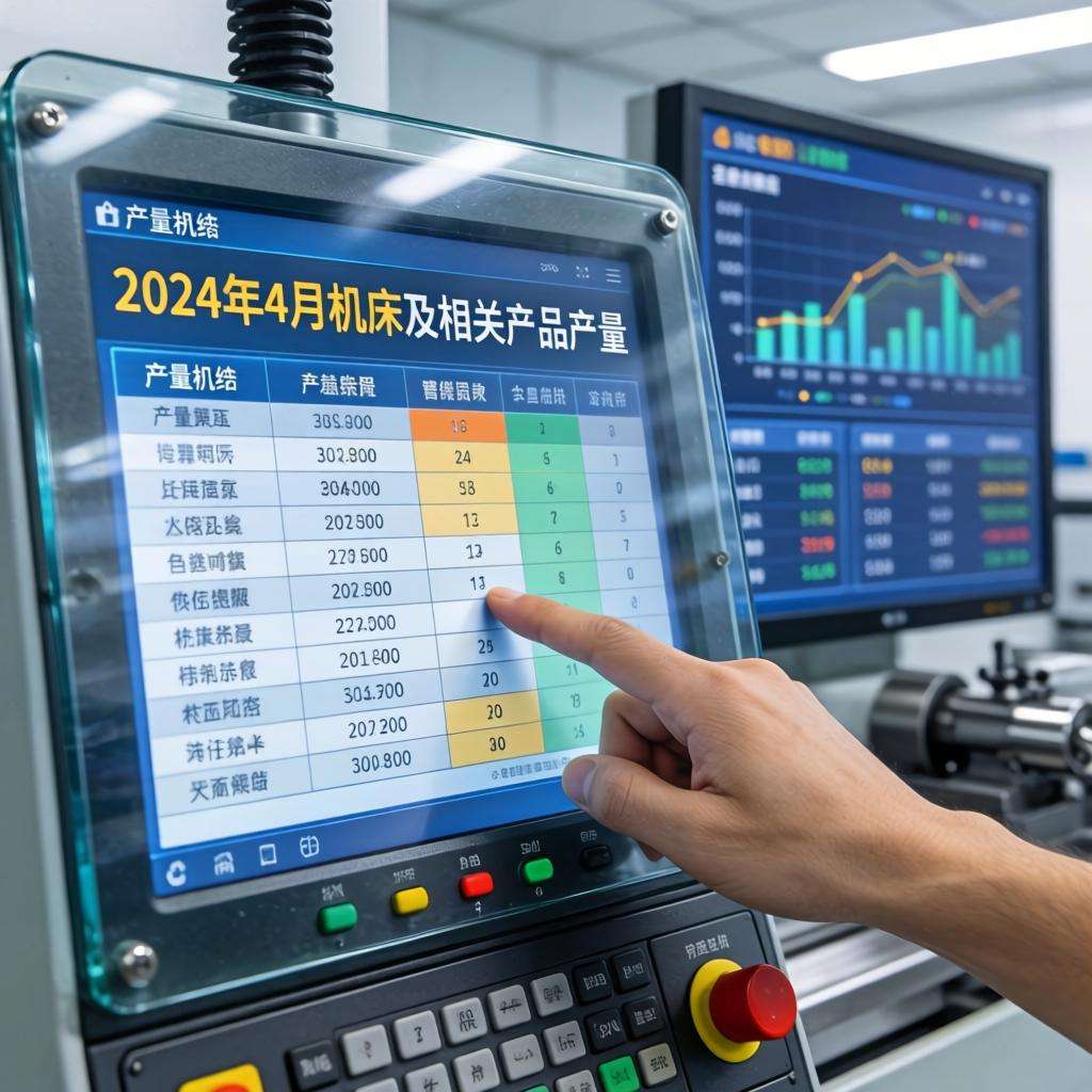 2024年4月机床及相关产品产量数据汇总