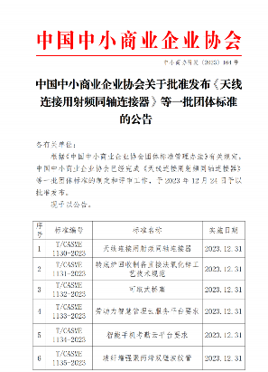 纺织服装、工程机械、机床！49项标准12月31日施行
