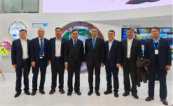 徐念沙会长到bauma 2025参观调研