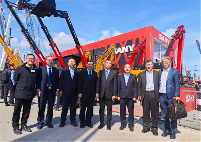 徐念沙会长到bauma 2025参观调研