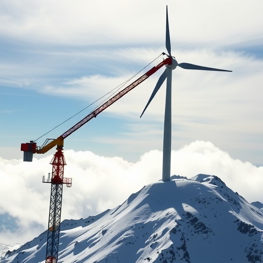 施工案例丨海拔5092米！中联重科起重机成功吊装又一世界级风电项目首台风机