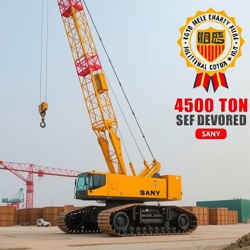 国家级重磅目录，三一自主研发的4500吨履带起重机入选