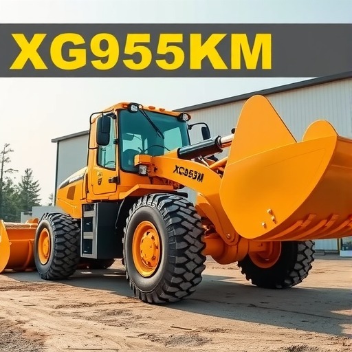 厦工股份首台全甲醇压燃高效动力新能源装载机XG955KM上市
