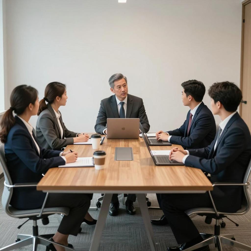 中国工程机械工业协会苏子孟会长一行与同力重工领导座谈交流