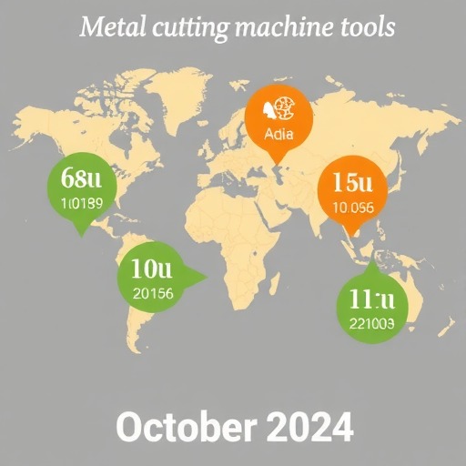 2024年10月各地金属切削机床产量统计
