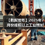【数据发布】2025年7月份规模以上工业增加值增长5.7%