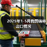 2025年1-5月我国铸件出口情况 2025年1-5月我国铸件出口情况