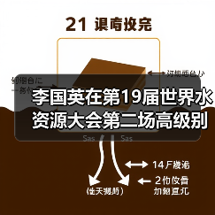 李国英在第19届世界水资源大会第二场高级别全体会议部长级对话