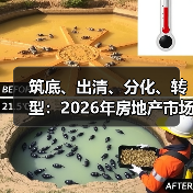 筑底、出清、分化、转型:2026年房地产市场四大关键词丨智库 筑底、出清、分化、转型:2026年房地产市场四大关键词丨智库