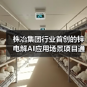 株冶集团行业首创的锌电解AI应用场景项目通过验收